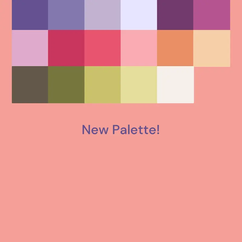 New Palette by @Ali_Imran131
