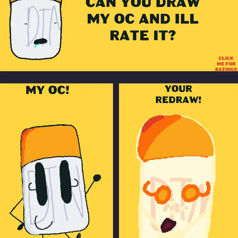 Redrawing ocs by @sw4n-g0d