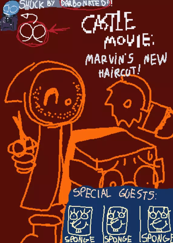 Castle Movie: Marvin's new haircut! by @Darbonated