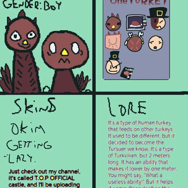 Game by @TurkeyOfPilgrim