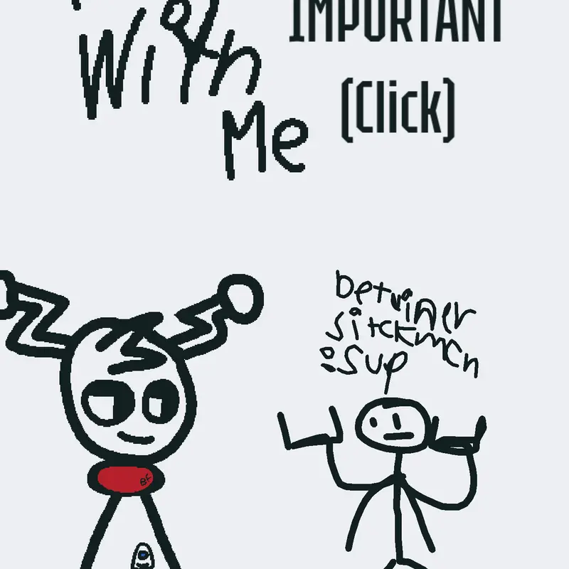 His name is Detainer Sitckman. by @Nameisfrenchie