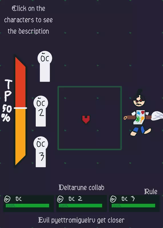 Deltarune collab by @pyettromiguelrv