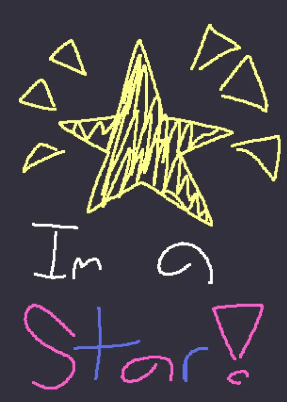 I'm a star! by @V4N1TY