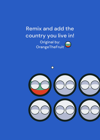 Remix and add a country ya live in