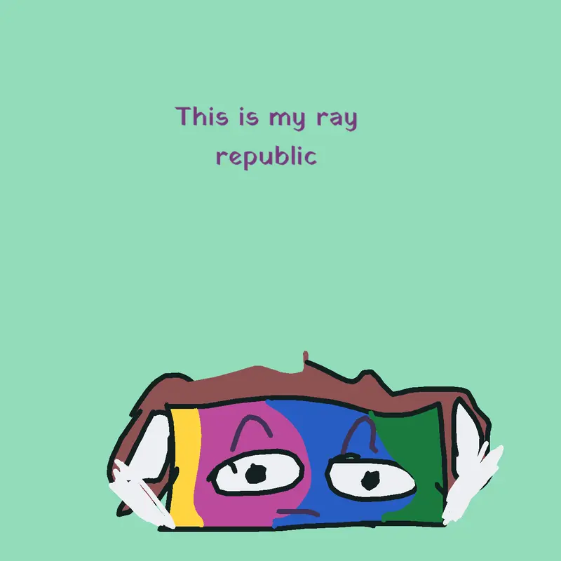 That imposible make a ray republic ,ok? by @agustinoxd