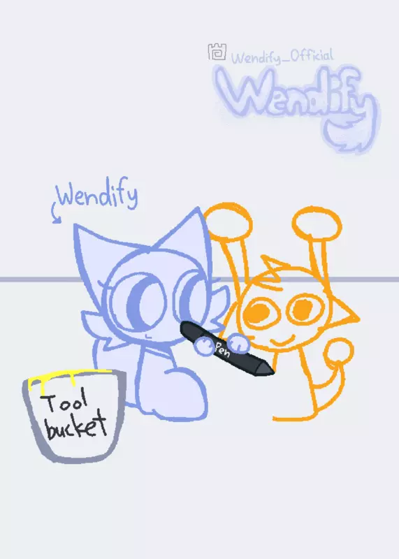 Digital of Creativity AU by @Wendify_Official