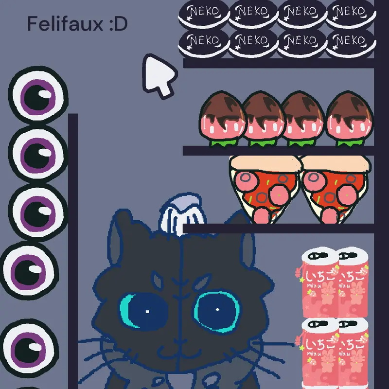 Felifaux creatures of sonaria by @FABRAASHE