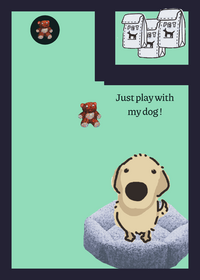 Dog careing!