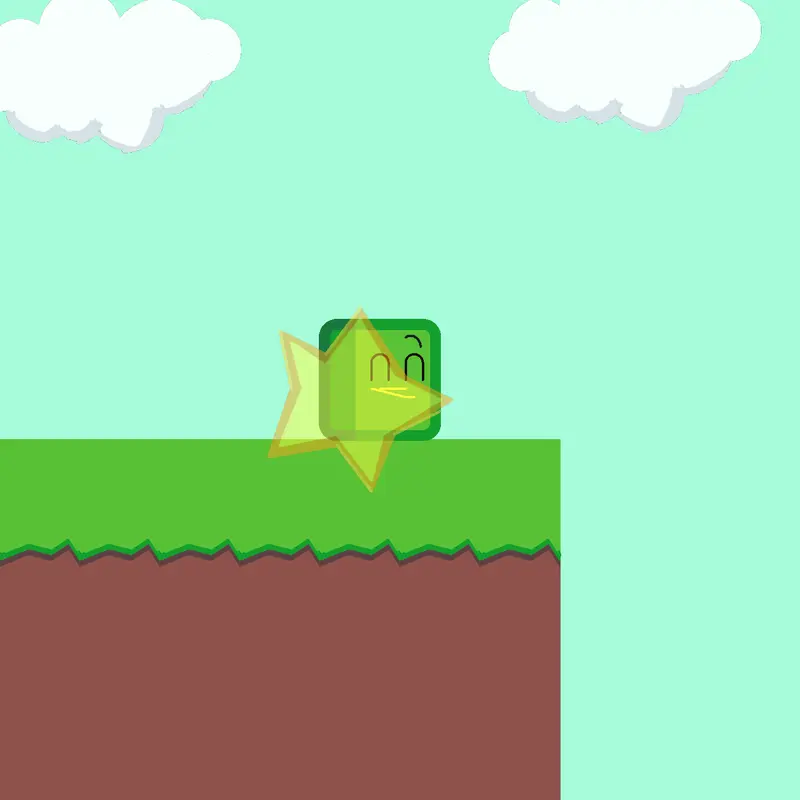 Green cube:) by @RussianTight