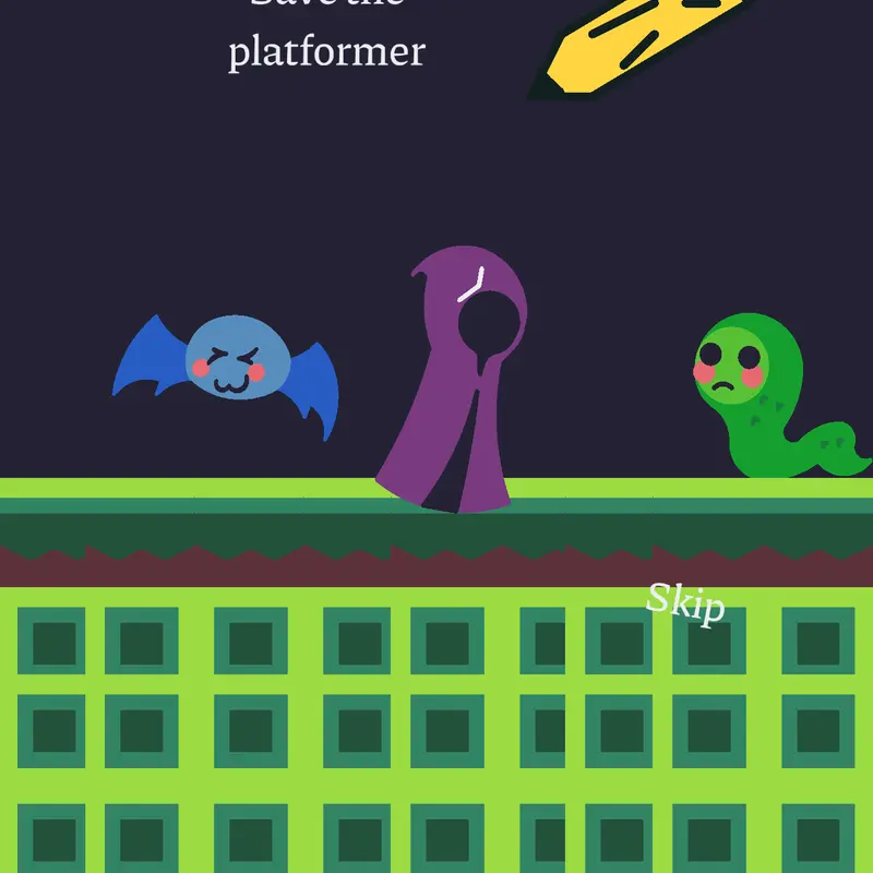 Save the platformer by @DenilsonAnashe