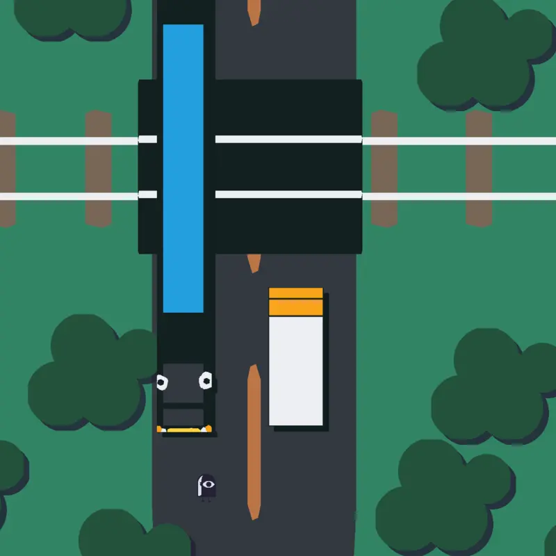 Train crashes into a semi and derails by @Traineater2026XDXD