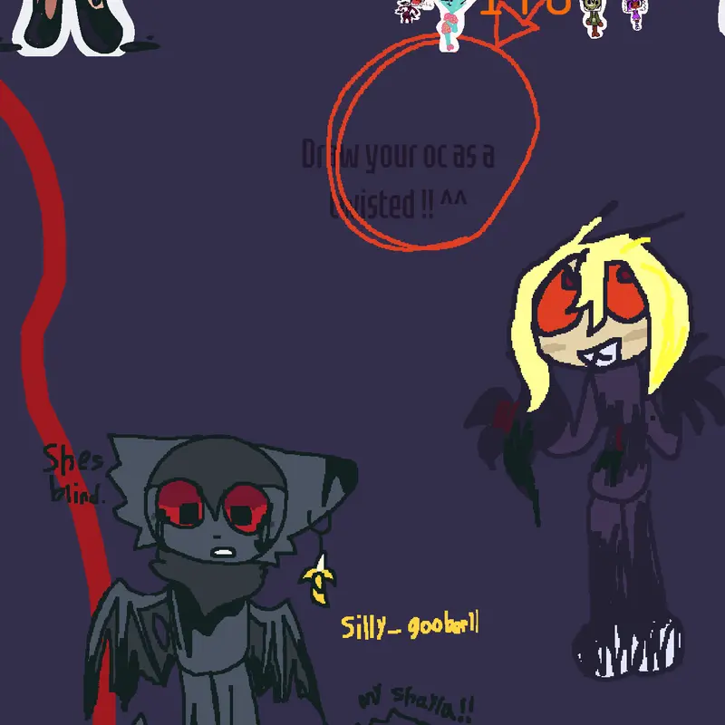 Look at my drawing!! by @marshall12