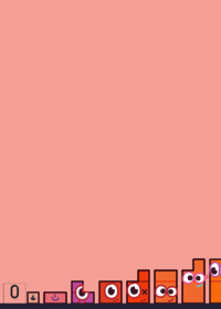 Numberblocks quarters 0-OO