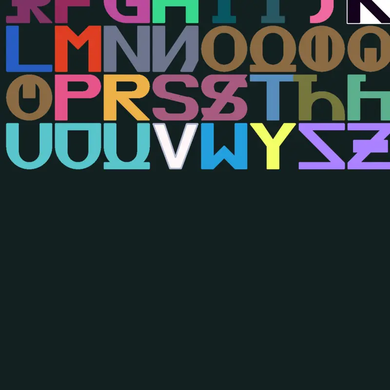 Mebah's Unifon alphabet band by @Mebah_Games_2026