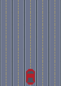 Reckless driving game thing I made, prob...