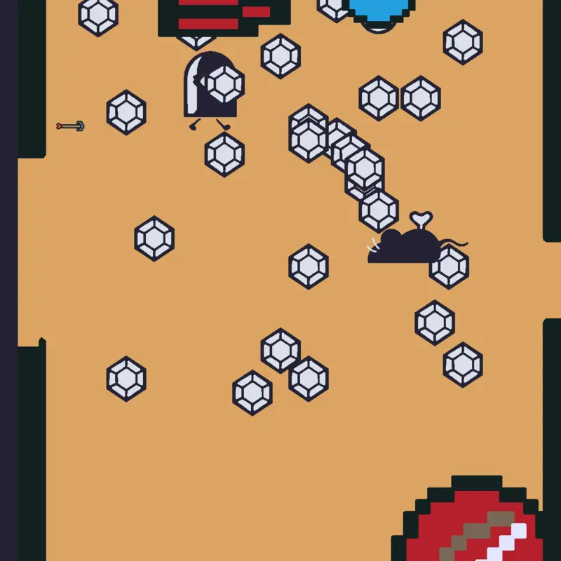 Pegue todas as moedas no mapa by @JoaoFellipe