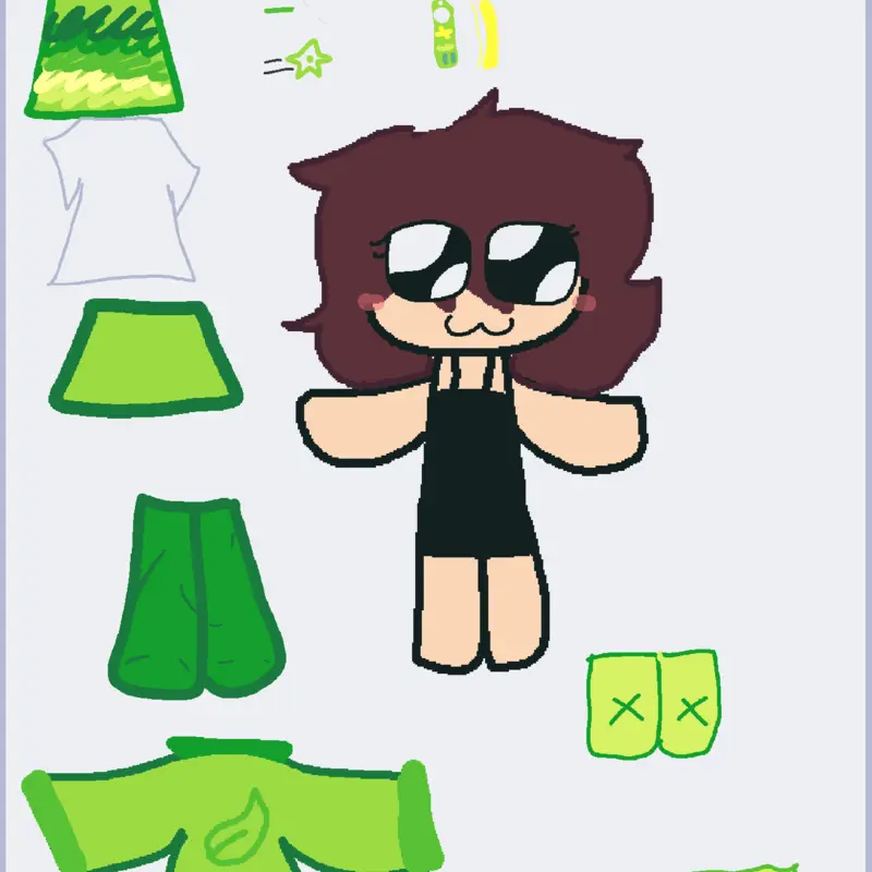 Gween💚 by @Veester_Vee