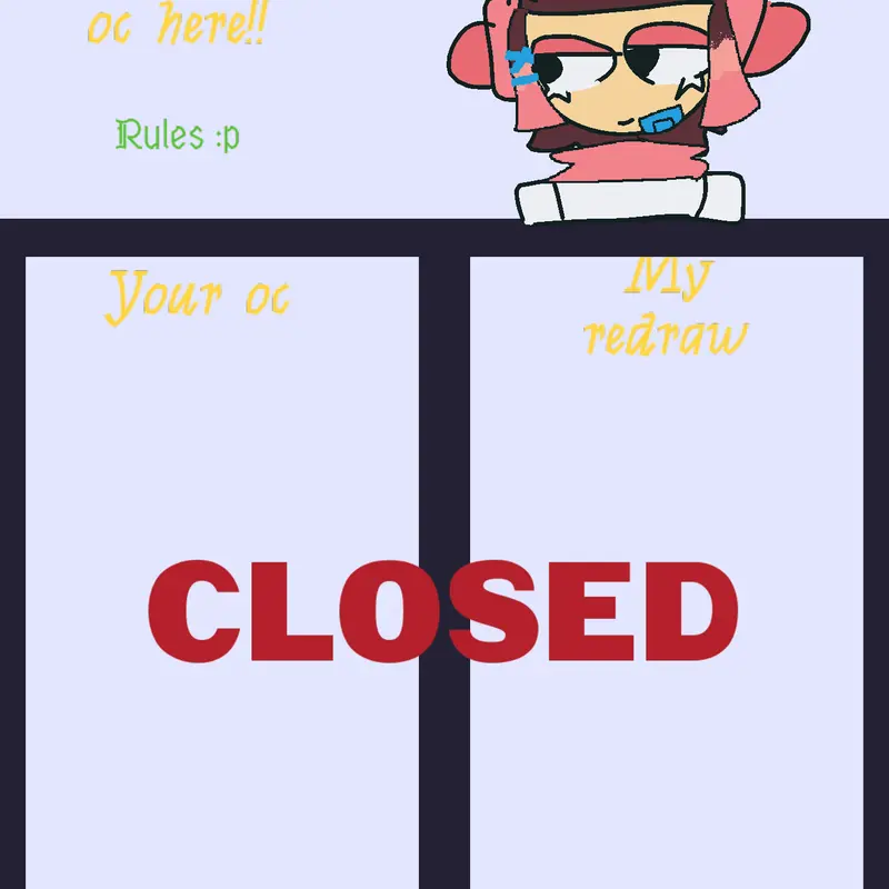 Your oc in my style!! by @pazzie-lemon-halftoxic
