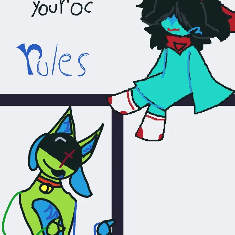 MY OC CYANIDE >:)))) by @furrykid1227