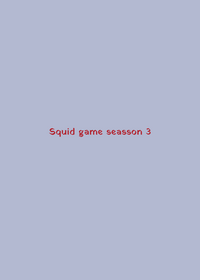 Squid game seasson 3 mingle game