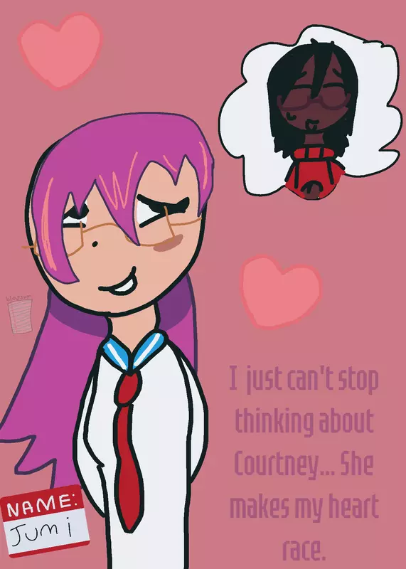 Yandere Yuri Yay 🤤 by @blossom_vr