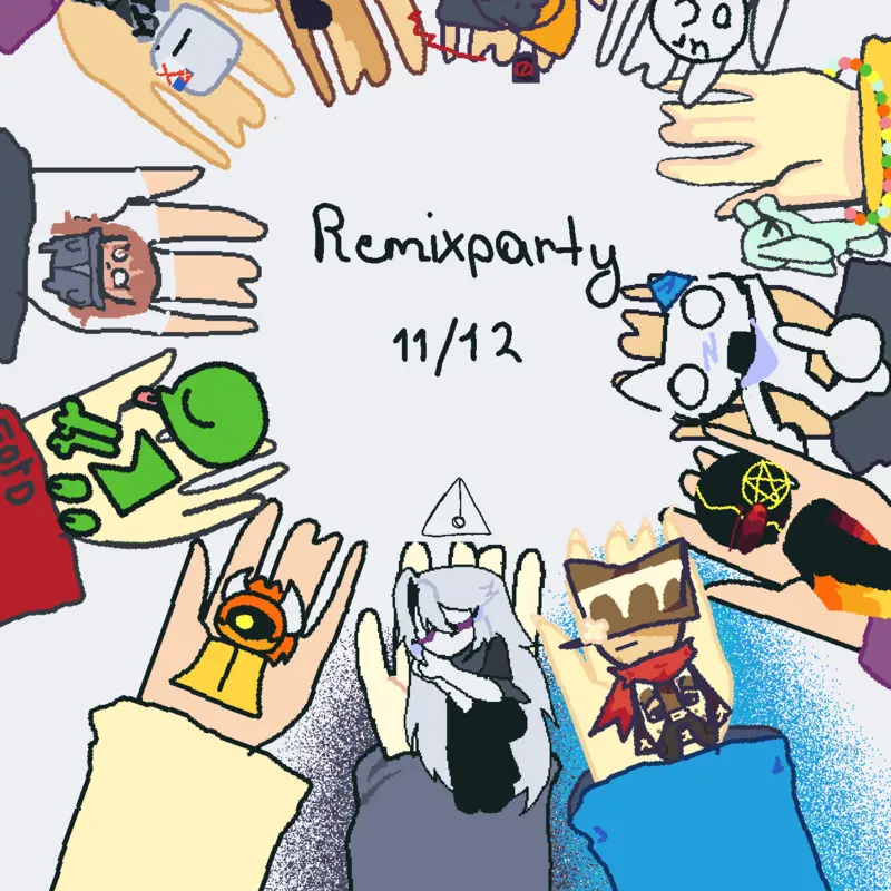 Remix party, join in! by @Elliot_pizzatime