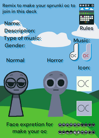 Make your oc for Join my deck