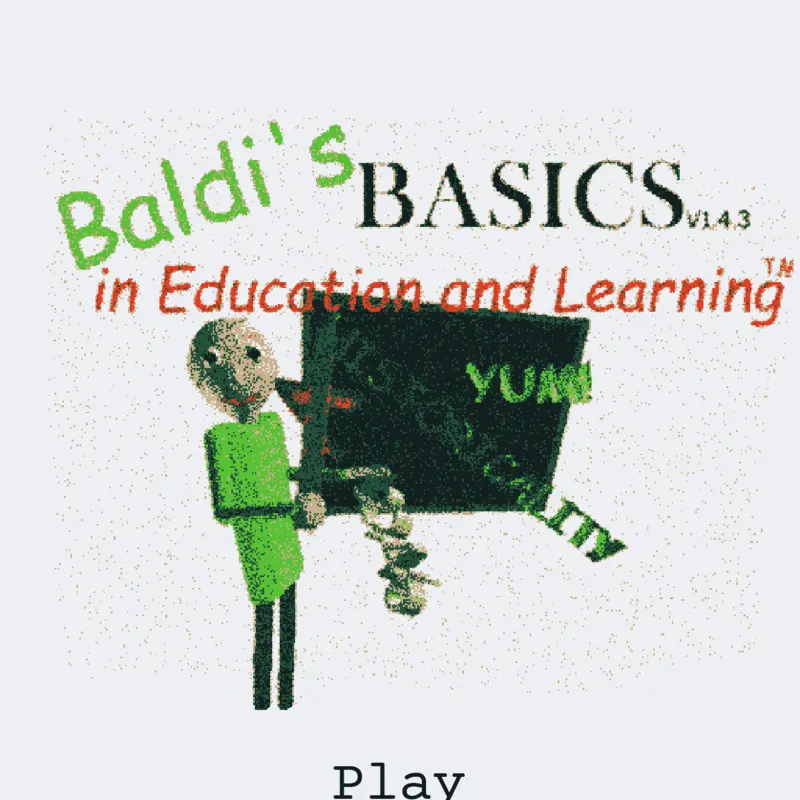 Baldi's Basics by @LuckyNumber7_The_Third