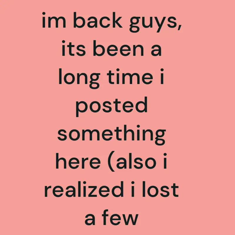 im back by @dirtray2716