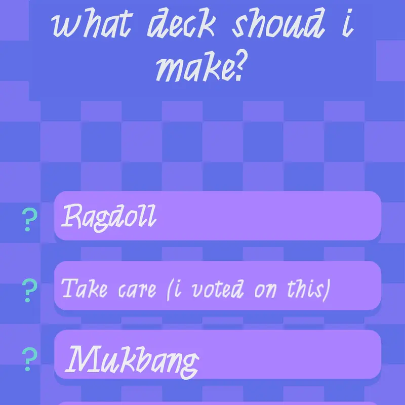 GIVE ME AN IDEA!! by @Emma__Gaming