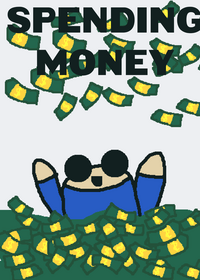 Spending money!