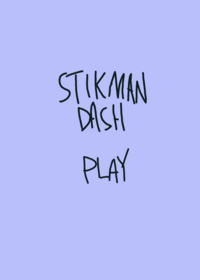 Cube dash but stickman