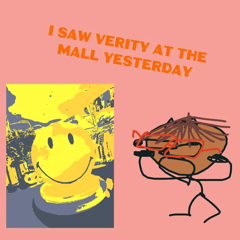 I SAW VERITY by @brog6