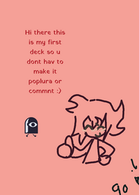 Minjori's first deck!
