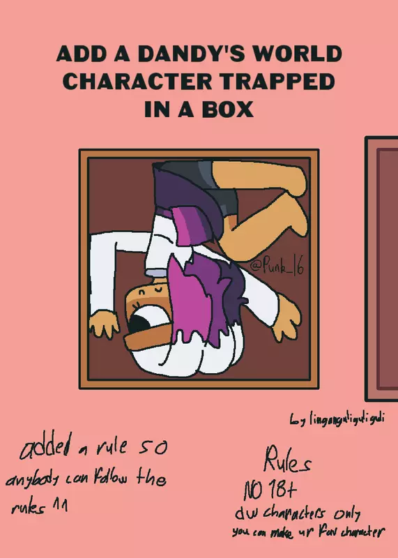 Sprout trapped in a box :3 by @c00lkid_isthebest