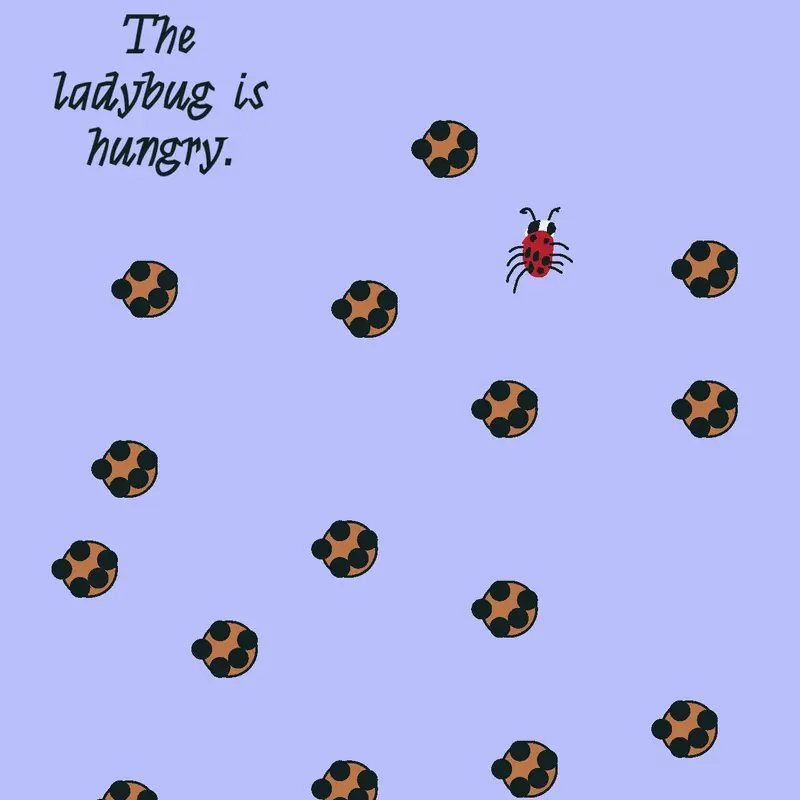 Cute lady bug by @fridecookie