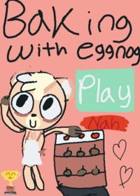 Eggnog bakes🥚🍳