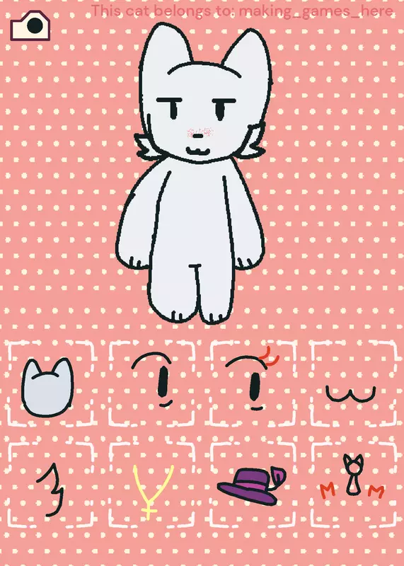 Create your cat!!!!!!! by @making_games_here