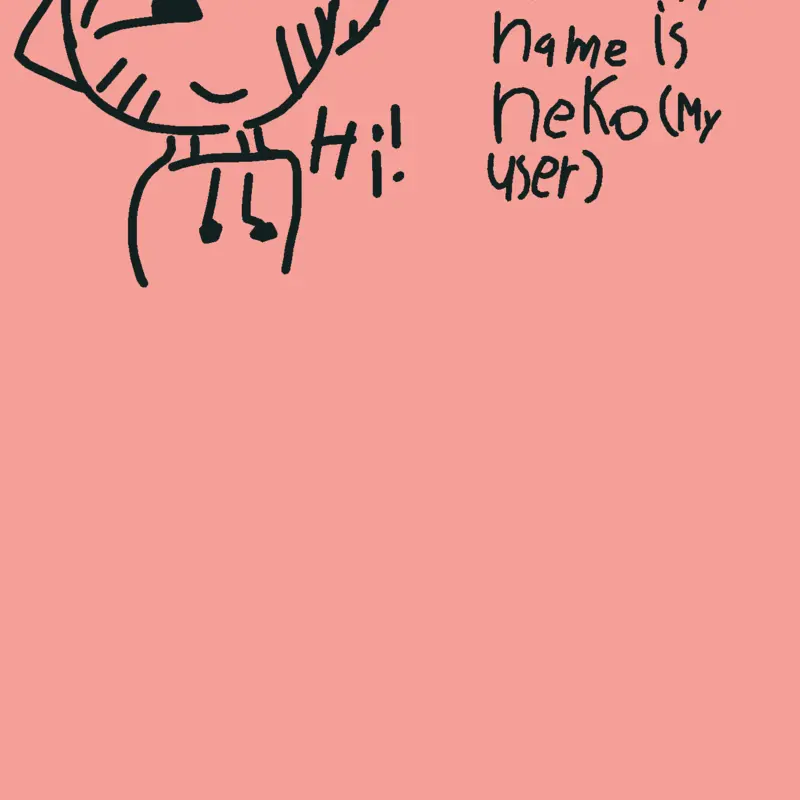 Hi! I'm new! by @neko838