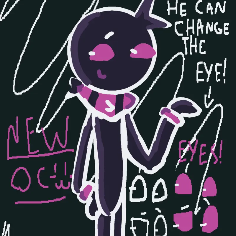 Hi guys! Can u make a fanart for Blacky? by @OBSETIY