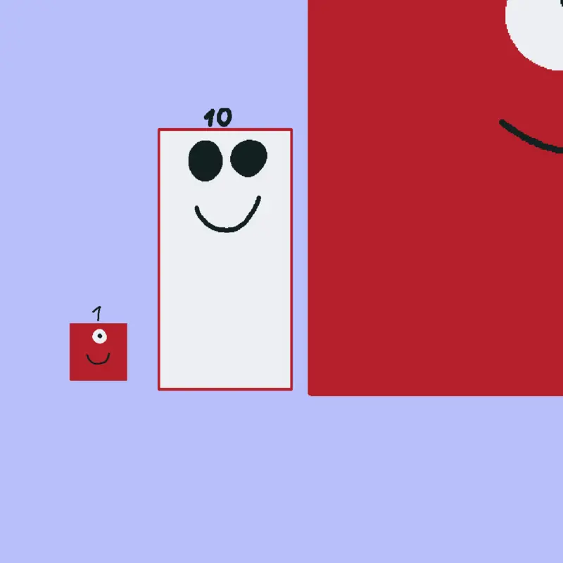 Numberblocks by @ArthurCordeiro