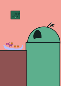 Feeding droid!