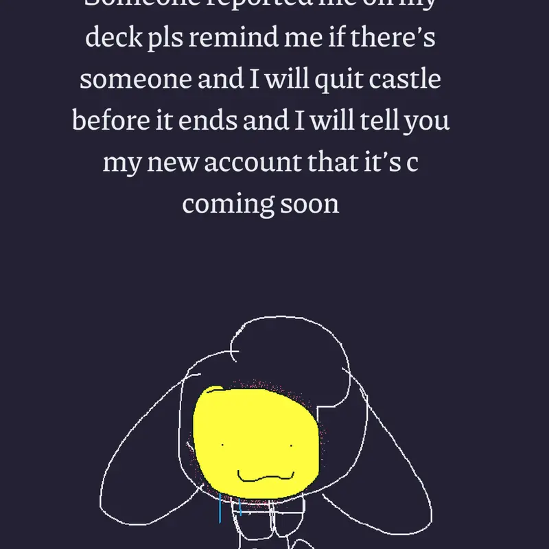I don’t want to come back anymore … by @-_bunny_swirl_-