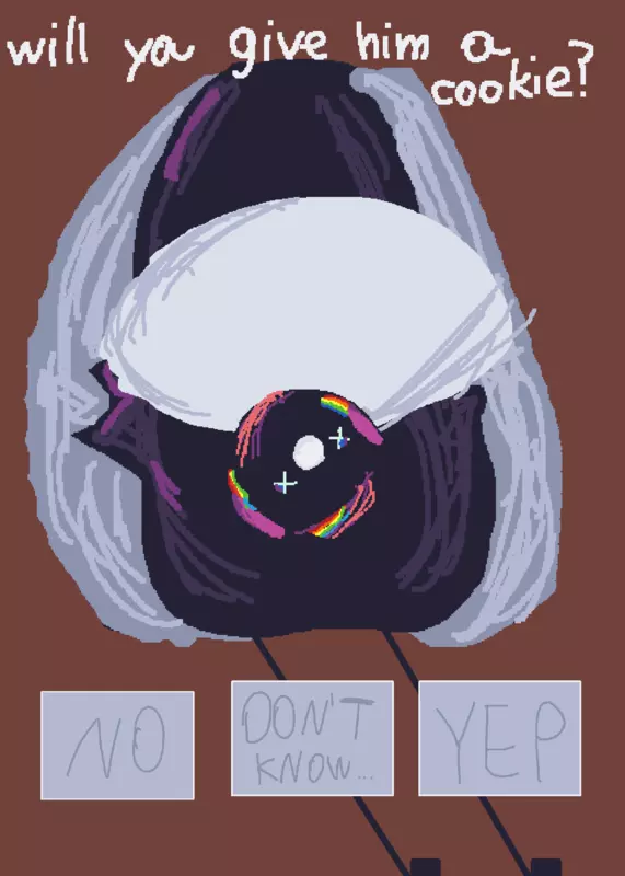 Will you give a cookie to him? by @Daeneryt