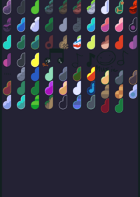 All the music