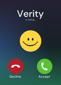 Verity is calling you