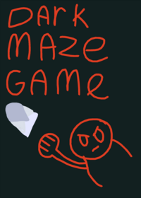 Dark maze game