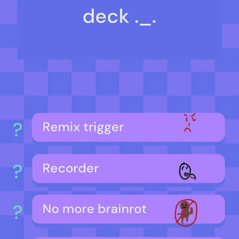 Game by @themasteroncastle-decks