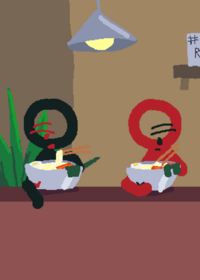 Ramen break. (Lazy frame-by-frame)