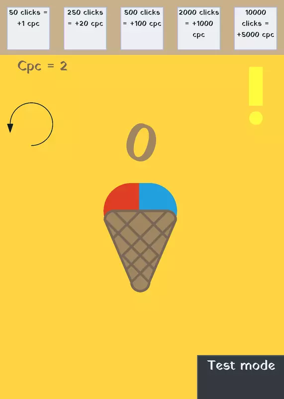 Ice cream clicker by @J3tN0va